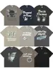 Summer Mens T ShirtSx Broken Tshirts Planet Cartoon Foam Printing Mens and Womens Round Neck Loose Short Hermes S-XL