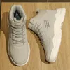 Zapatos deportivos de Tenis con plataforma alta para Hombre, zapatillas ligeras de cuero impermeables, suela suave y gruesa, botas para caminar para Hombre, Tenis para Hombre 240109