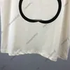 24SS Europa heren t-shirts designer Tee Zomer Mannen brief afdrukken korte mouw t-shirt katoen vrouwen Zwart wit oversize t-shirts XS