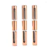 Bouteilles de stockage 10/30 pièces vides contenants de brillant à lèvres Tube 4ML Double extrémité or Rose brillant à lèvres cosmétique emballage conteneurs Tubes