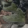 Ботинки 2024, мужские тактические военные походные ботинки до щиколотки, водонепроницаемые для пустыни и безопасности работы