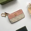 Modedesigner Klassische Lederbrieftasche Reißverschluss Herren Damen Mini Kredit Münzfach Vollbriefe Geldbörse Damen Briefbrieftaschen mit Box