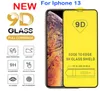 9D Полная крышка Клей с закаленным стеклянным защитником телефона для iPhone 13 12 11 Mini XS XS Pro Max 7 8 6 6S плюс SE SAMS4853920