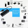 4 w 1 czarny rozdzielacz piasty USB 3.0 Slim Slim Adapter dla Xbox z opakowaniem