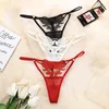 3PC Sexy tanga renda roupa interior feminina roupa interior feminina G-string oco transparente roupa interior feminina fina cintura baixa roupa interior tamanho S-XL 230110