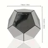 Infinity Dodecahedron Gaming Light, Cool RGBW Led Desk Table Lamp Light For Bedroom Gaming Room Decor, Unique Colorful Mood Changing Ambient Night Lighting Lamp