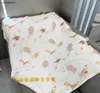 Nuovi bambini Coperta Modello giraffa stampa neonato Fasciatoio Dimensioni 90 * 115 CM designer infantile Trapunta lavorata a maglia Jan10