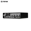 TEYUN Q24 Professional Audio Sound Card with Electric Guitar Monitor Recording Live Broadcast for Singing Computer PC Studio 240110