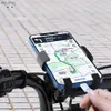 携帯電話マウントホルダー自転車電話ホルダーユニバーサル自転車電話ホルダーショックプルーフオートバイ携帯電話スタンドブラケットMTB GPSクリップサポートブラケットYQ240110