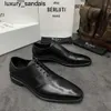 Berluti Business Skórzane buty Oxford Calfskina Ręcznie robione najwyższej jakości wenezia splicowane ręcznie robione kolory Formalwq