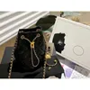 Designer Gold Women Handbag Ball Luxury Bags Chain Bag Bucket Crossbody Shoulder Purse Mini Black Clutch