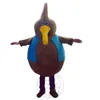 Halloween Super süßes braunes Vogel-Maskottchen-Kostüm für Party-Cartoon-Charakter-Maskottchen Verkauf, kostenloser Versand, Unterstützung der Anpassung