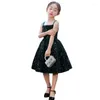 Girl Dresses 1-10 Years Girls Party Tutu Slip Dress For Birthday Suspender