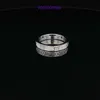 Top quality Carter rings for women and men S925 silver ring with full set screws bright light luxurious all body sterling personalized With Original Box