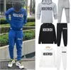 Designer-Kleidung Herren Hoodies Sweatshirts 2023 Wintersport Hoodie für Männer Hoodrich Trainingsanzug Brief Handtuch bestickt Sweatshirt bunt blau solide yh