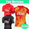 espnsport 2023 24 RCD Mallorca Voetbalshirts voor heren Editie SANCHEZ ABDON A. RAILLO VALJENT S.DARDER Thuis weg Herdenkingsvoetbalshirts Uniformen voor volwassenen