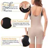 Flarixa Dikişsiz Bodysuit Shapewear Kadınlar Karın Kontrolü İç çamaşırı popo kaldırıcı vücut şekillendirici vücut şekillendirme Cefisole Zayıflama Korse 240109