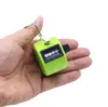 100pcs New 4 Digit Number Hand Held Manual Tally Counter Digital Golf Clicker Training Handy Count SN4463