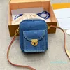 Diseñador - Bolsa para cámara Cartas de flores antiguas Hebilla Letras de moda Lona recubierta Hardware dorado Cierre de cremallera Bolsos de hombro para mujer