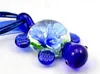Colares de pingente atacado 6 pcs artesanal Murano Lampwork vidro bonito tartaruga ajuste colar jóias personalidade feminina ll84