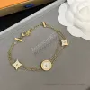 designer jewelry bracelet 18K Gold Plated Designer Chains Bracelets for Women Correct Brand Logo Circle Fashion Stainless Steel Gift Luxury Quality