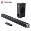 Högtalare Bomaker 150W Bluetooth Soundbar med subwoofer Bluetooth -högtalare för TV -bas 3D Stereo Surround Sound för hemmabiohögtalare