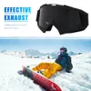 Óculos de sol de esqui snowboard óculos de esqui de montanha snowmobile proteção uv esportes de inverno óculos de neve ciclismo óculos de sol máscara dos homens