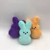 Feliz Páscoa Brinquedos de Pelúcia para Crianças 15cm Vermelho Azul Amarelo Coelho Brinquedos de Pelúcia BJ