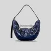 TOTES Fashion Metallic Half Moon Woman Bags Projektantka Drsting Lady torebki Vintage Hobos Małe torebki żeńskie 2023 Bagstylisheendibags