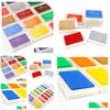 Other Household Sundries Nice Color Big Craft Ink Pad Stamp Inkpad Set For Diy Funny Work .Wholesale Sn2306 Drop Delivery Home Garden Dhv1Y