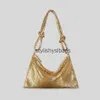 Totes Fashion Metal Mesh Dames Schoudertassen Designer Lovertjes Dame Handtassen Luxe Avondfeest Tote Portemonnees Glitter Vrouwelijke Tas 2023stylishyslbags