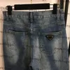 Calças de cintura alta das mulheres calças jeans clássico toque macio calças meninas personalidade bolso design calça calças de luxo