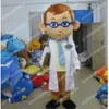 2024 Halloween male doctor Mascot Costumes Halloween Cartoon Character Outfit Suit Xmas Outdoor Party Festival Dress Promotional Advertising Clothings