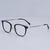 Okulary przeciwsłoneczne ramy japońską markę żółci wysokiej jakości okulary Original Titanium Męs