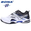 Scarpe da tennis da uomo stile classico BONA Lace Up Sport Sneakers da uomo comode e di alta qualità veloci 240109