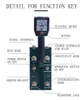 GS6000 High Accuracy Waterproof GS-6000 Underground Metal Detector Treasure Hunting Gold Can Detect Underground Depth 8.5cm 240109