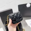 Luxury Evening Shoulder Bags Designer Backpack Women's Backpacks 2pcs Set Cross Body Purses Card Holder Quilted Genuine Leather Mini Handbags Chain Bag with Box
