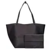 The Row Fashion Versatile Top Layer Cowhide Park Tote Bag Large Capacity Commuter Mother and Child Bag Women high quality