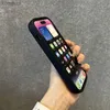 携帯電話のケースダーク面白いモンスター猫フォックスファックスクリエイティブ電話ケースiPhone 15 14 13 11 11 12 Pro Max 7 8 Plus XS XS Max XR ShockProof Back Coverl240110