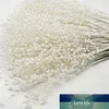 Whole-100PCS Lo spruzzo di perle perline steli di filo metallico accessori per la decorazione dei capelli da sposa bouquet da sposa charms fiore artificiale A283h