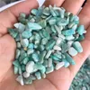 Dekorativa figurer 100g Natural Amazonite Tumbled Stone Rough Crystal Healing Prov Minerals Home Desk Aquarium Decoration