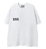 Ess Mens Womens Designers t Shirts for Mans Summer Fashion Black Coffee Classic Luxurys Letter Woman Clothing Pure Cotton100% New and Old Color Technology S/xl 37YT