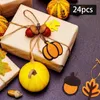Breloques 24 pièces pendentif Halloween citrouille dinde pendentifs dessin animé cuisine