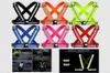 Reflective Vest med reflektorband Reflective Running Gear for Men and Women Night Walking Cykling Safety Straps Universal6016949