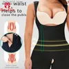 Talia brzucha shaper guudia z hakiem zamek błyskawiczny Colombianas Fajas po zabierzeniu pełne ciało ramię shaper do ciała Skutme Shapewear Control Bodysuit Q240110