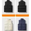 2023 Mäns Vest Jacket Autumn Winter Warm Casual ärmlös Stående krage Solid Color Fashion Street Sports Coat 240109