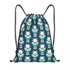 Shopping Bags Custom Orla Kiely Birds Drawstring Men Women Lightweight Scandinavian Flowers Sports Gym Storage Backpack