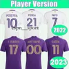 ESPNSPORT 22 23 Orlando City Sc Pereyra Soccer Jerseys Jouer Player Kara Ruan Jansson Pato F. Torres Perea Home Away White Football Shirts