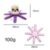 YORTOOB Terry the Octoskull Plush Octopus Monster Stuffed Animal Birthday Gift for Friends