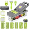 14 In 1 Fruit Vegetable Slicer Cutter Food Onion Veggie Dicer Chopper Kitchen 240110